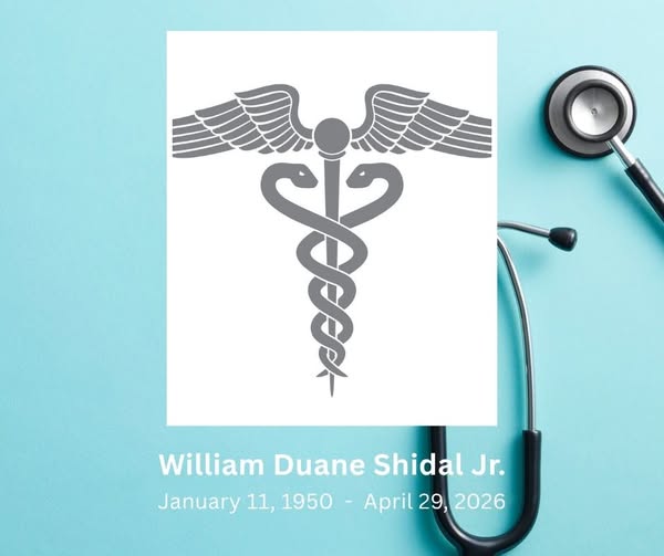 Dr. William Duane Shidal, Jr Paducah, KY Death, Obituary