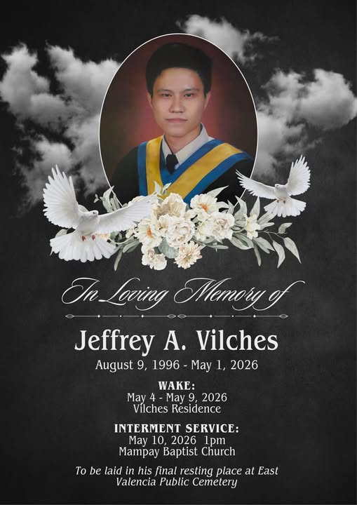 Jeffrey Vilches Iloilo City Death, Obituary